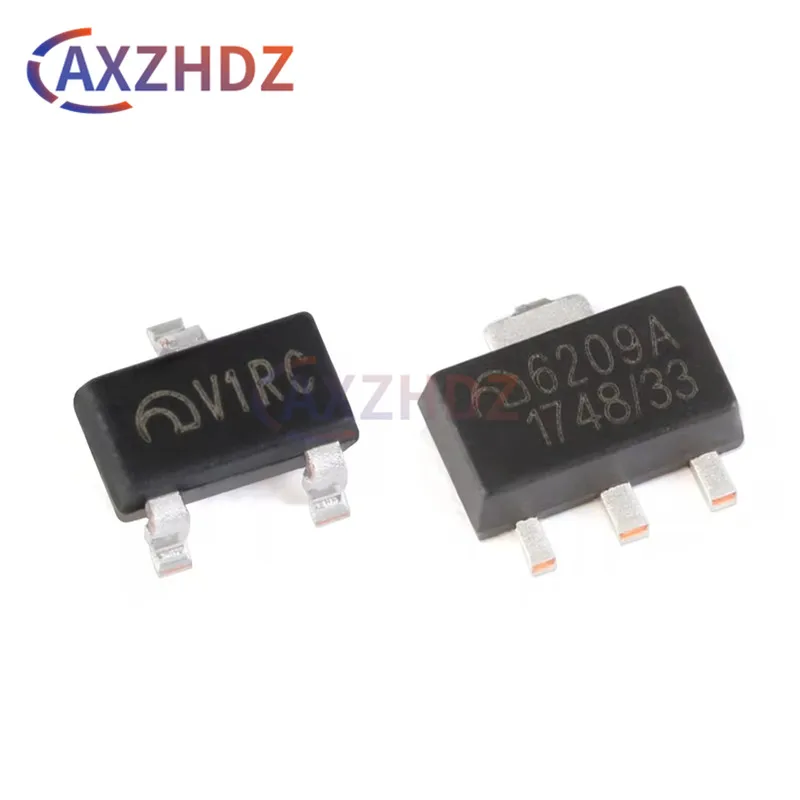 20PCS ME6209A33M3G V1** SOT23 ME6209A33PG 6209A SOT-89 3.3V 2% 18V 250mA Low Power Consumption LDO ME6209 SMD Chip Transistors