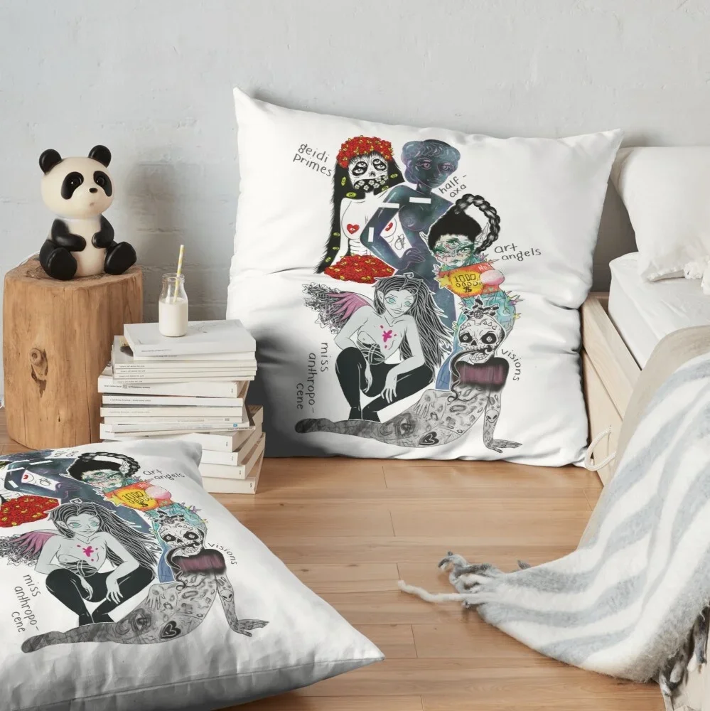 Grimes Album Art Fan Made Sofa Bed Home Decor Pillow Case Cushion Cover Gifts