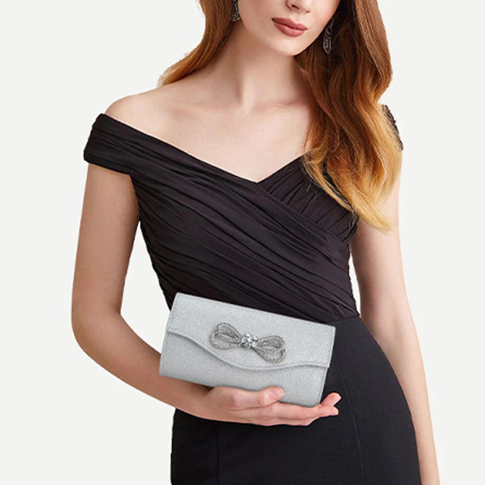 حقائب يد نسائية رسمية أنيقة حقيبة سهرة حقائب يد لامعة حقيبة كروسبودي لحفلات الزفاف وحفلات الكوكتيل والحفلات الراقصة سحر الأناقة 2025 #2