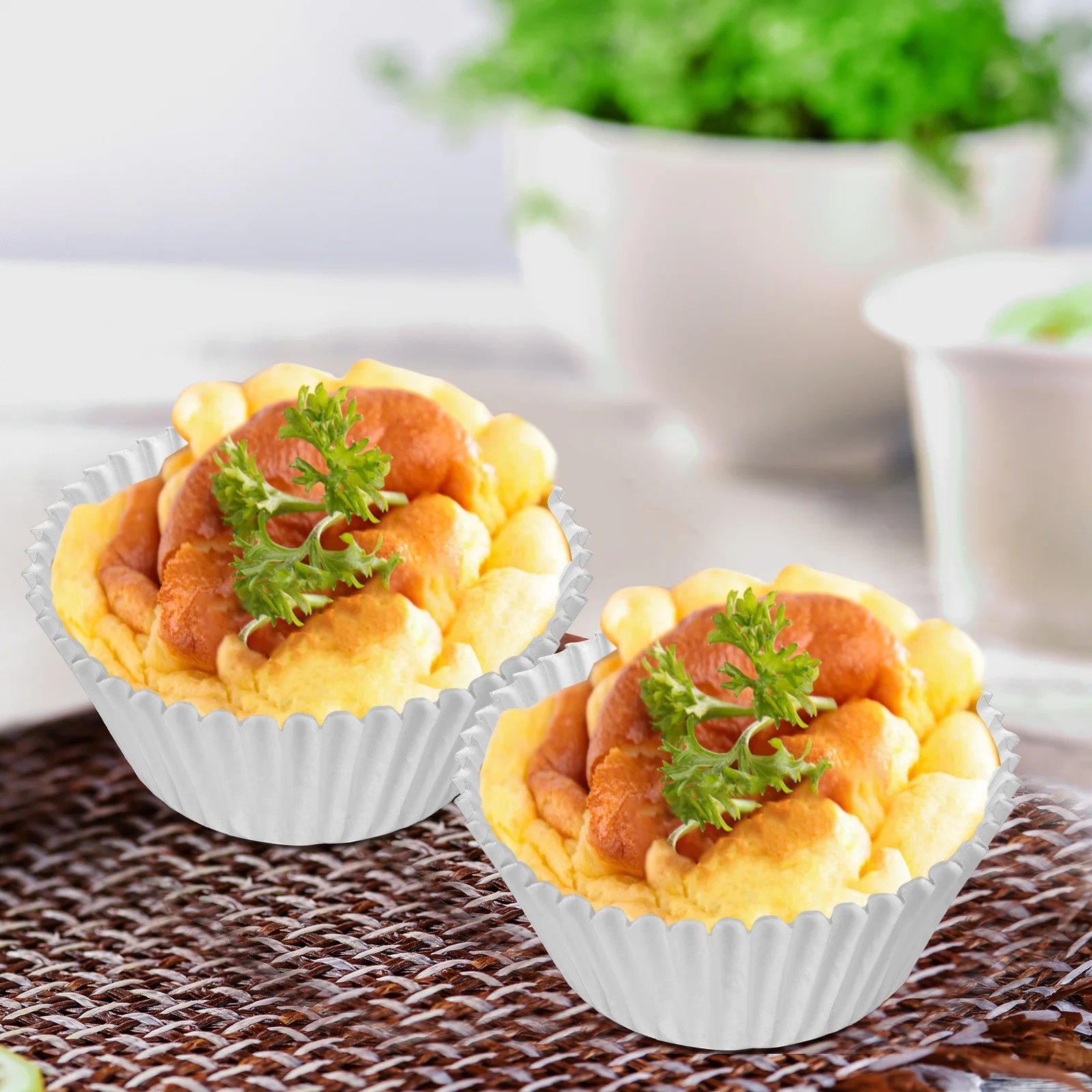 

500 Pcs Cake Cups Cakecup Liners Paper Baking Cupcake Wrappers Muffin Mini Wraps For Wedding Pan Small
