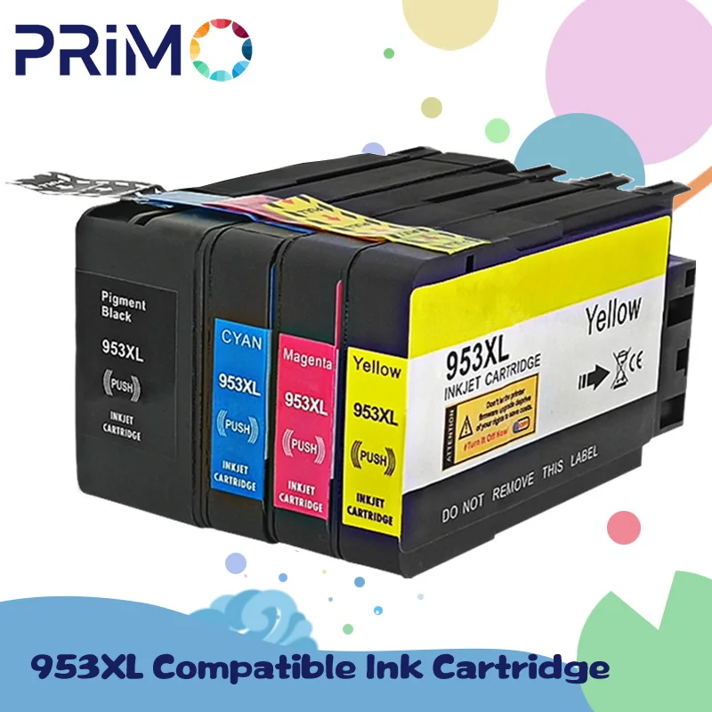 Cartucho de tinta para impresora HP Officejet Pro, recambio de tinta Compatible con HP953XL 953, HP953XL, HP953, 7720, 7730, 7740, 8210, 8218, 8710,