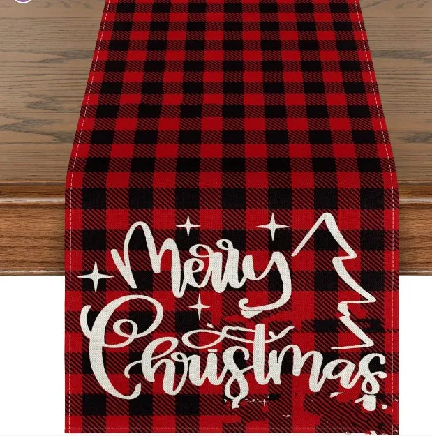 احتفالات عيد الميلاد الأبيض عيد الميلاد الجدول العلم عطلة محور خمر النسيج الألوان الزاهية لهجة ساحرة #4