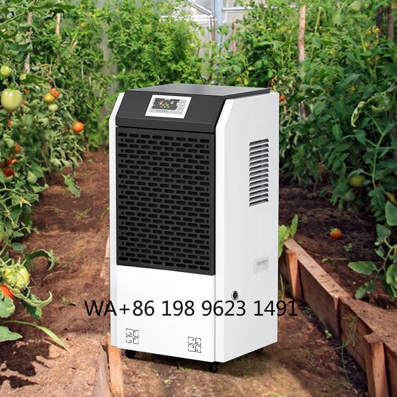 158L Tankless Industrial Dehumidifier for Honey Storage Grow Room Humidity Control Drop Shipping