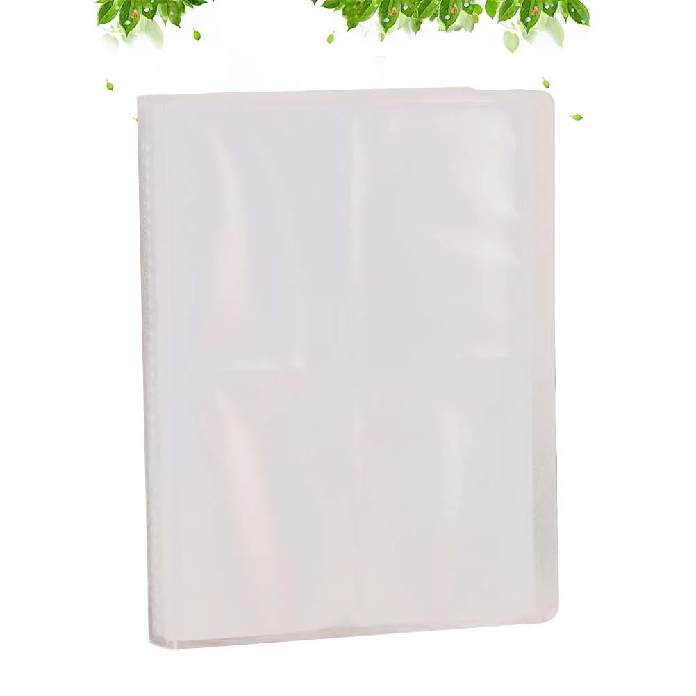 

Photo Album Pages 160 Sheets High Capacity Plain Inch Photo Picture Storage Album Book Scrapbook Guest Book Storage