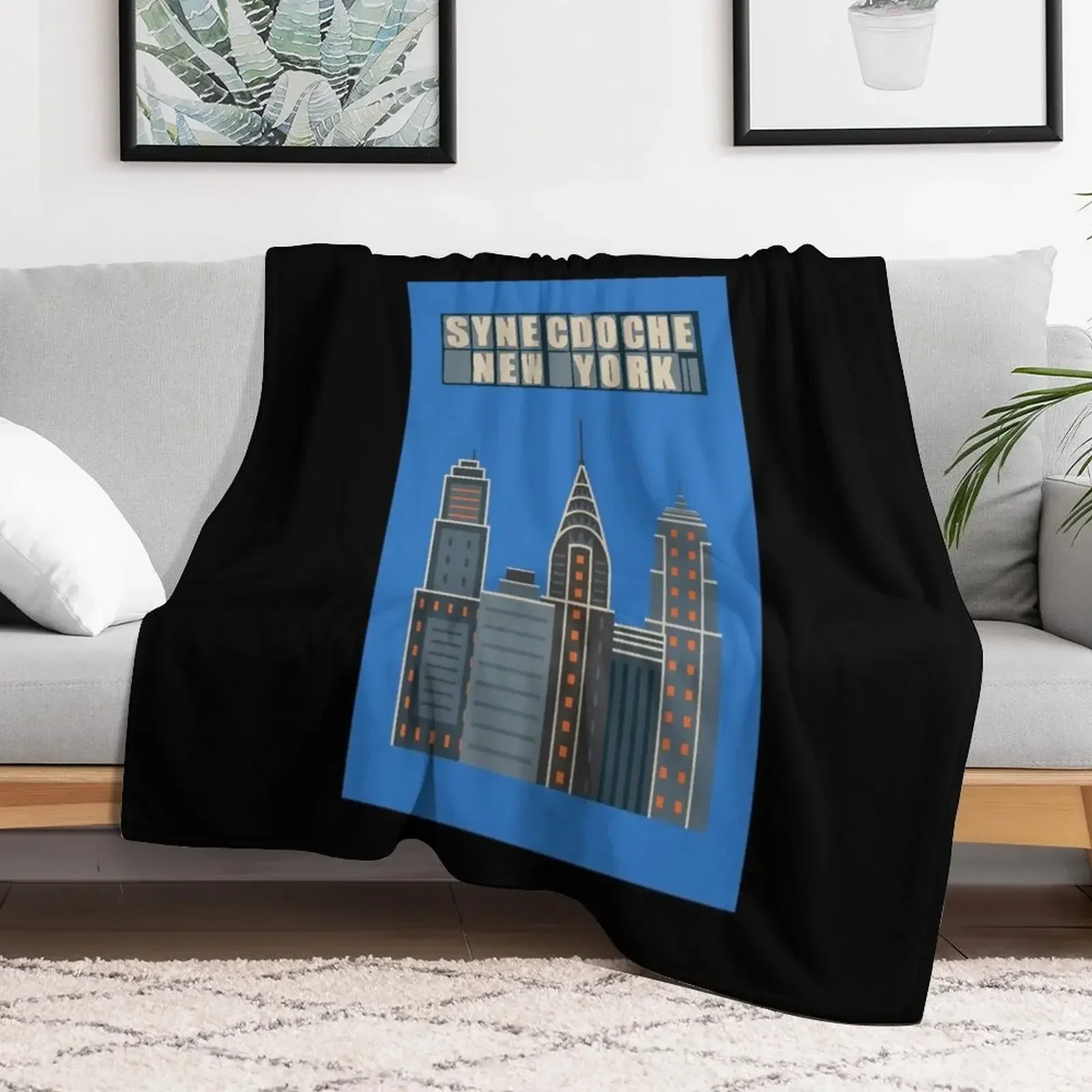 Synecdoche New York Poster Throw Blanket Thin Moving decorative Summer Beddings Blankets