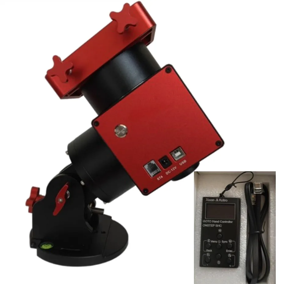 

Xuanji Double 17 Harmonic Equator Photography Telescope Star Observation Theodolite 0-90 ° Adjustable