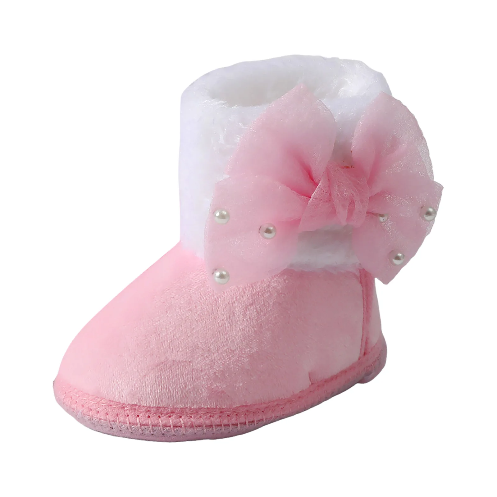 

Crib Shoes Baby Toddler Boots Baby Floor Socks Shoes Indoor Children Shoes Winter Socks Shoes Baby Boy Booties 0-6 Months