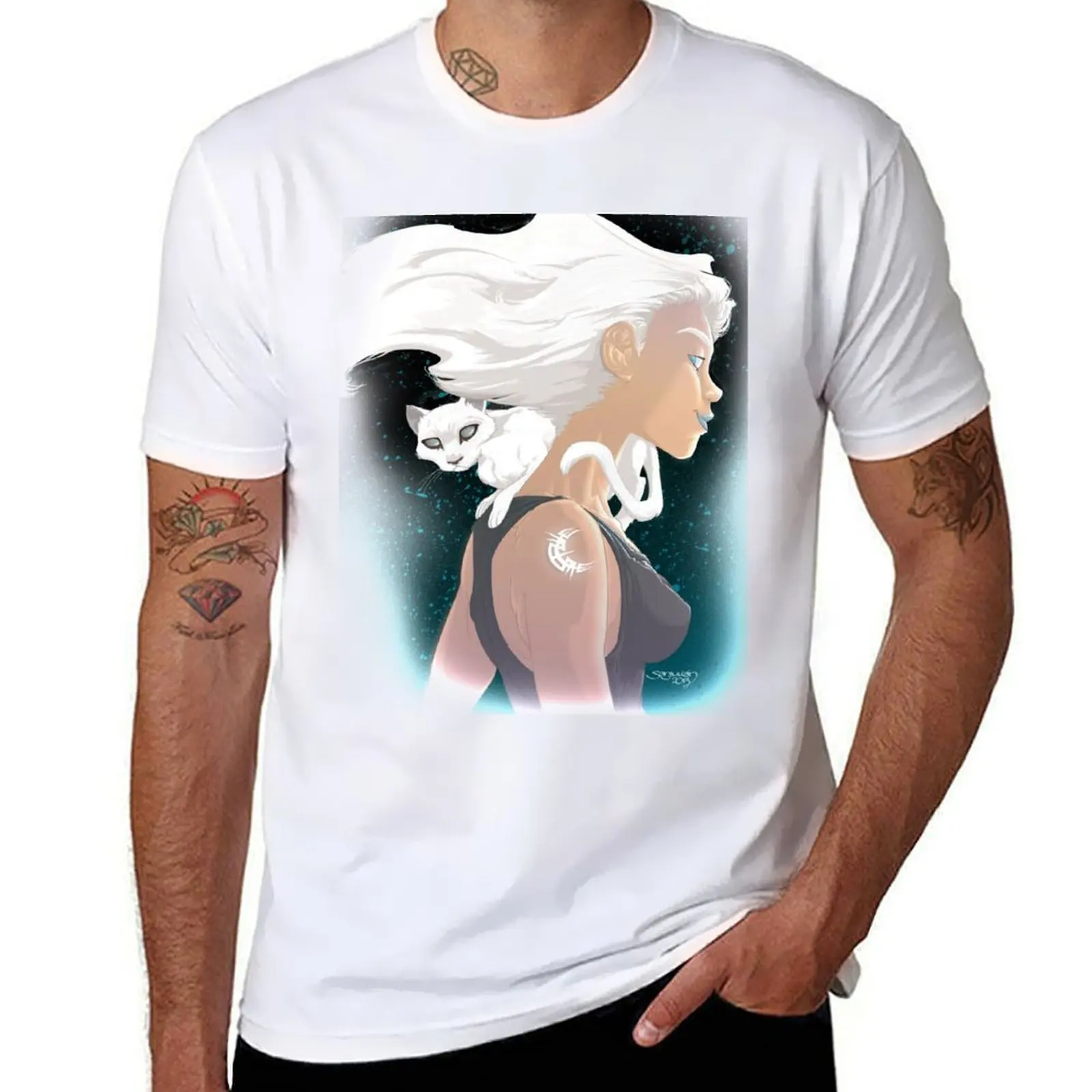 

Lunita, daughter of the Moon T-Shirt cotton tshirt 100% funny t shirts dark humor T-Shirt