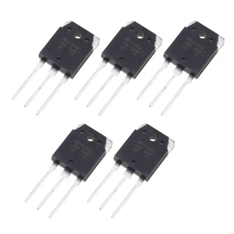 

MOLF 5pcs/set IRFP460 Field Effect Tube 20A 500V MOSFET N-Channel Transistor TO-247