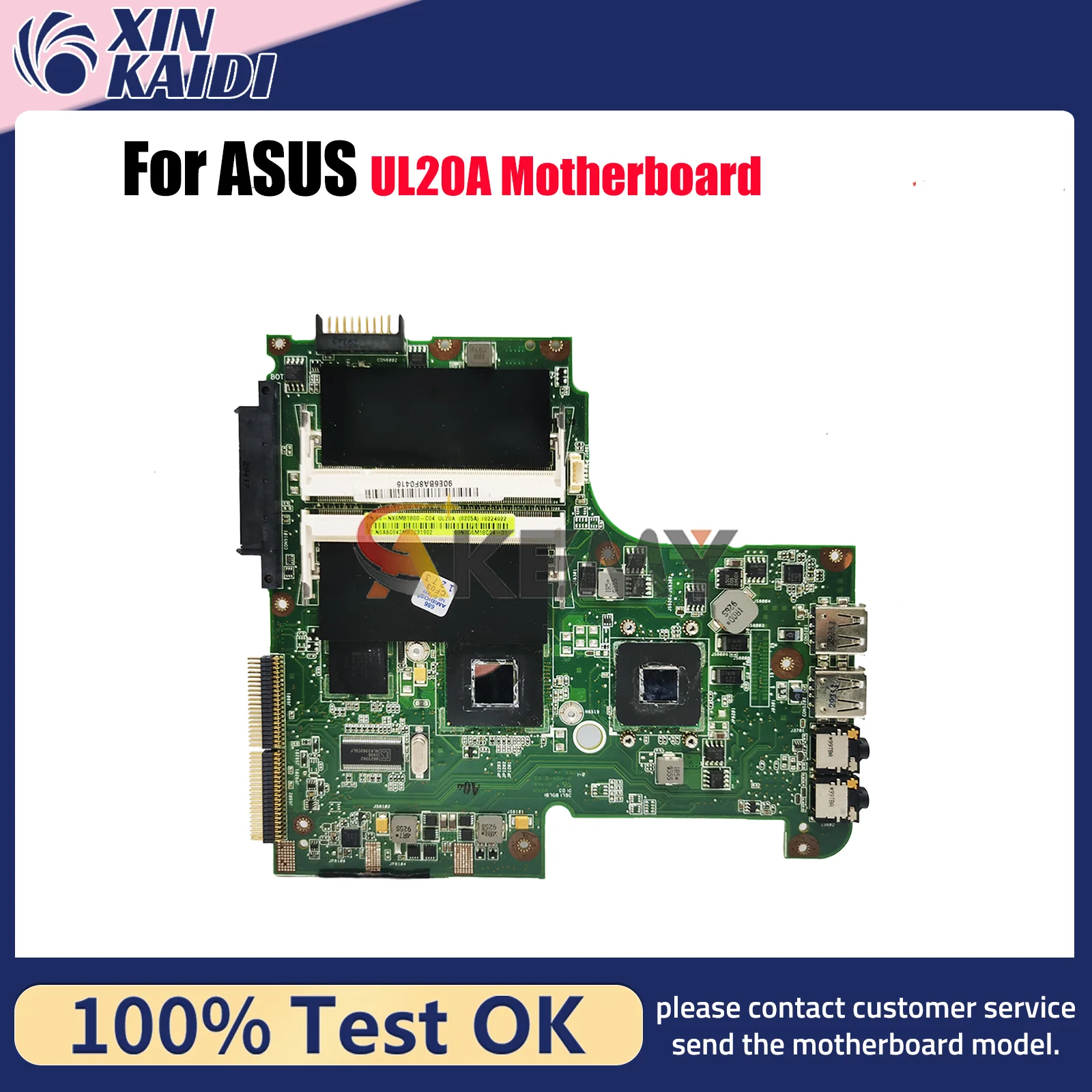

Материнская плата для ноутбука UL20A для материнской платы ноутбука ASUS UL20 UL20A Цей товар в наличии 100% тестирование ОК быстрая доставка Высокое качество