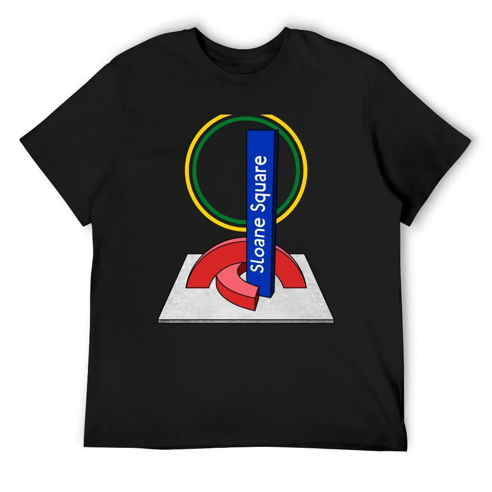 London - Chelsea Underground Station: Sloane Square T-Shirt tops custom shirt oversizeds mens graphic t-shirts funny