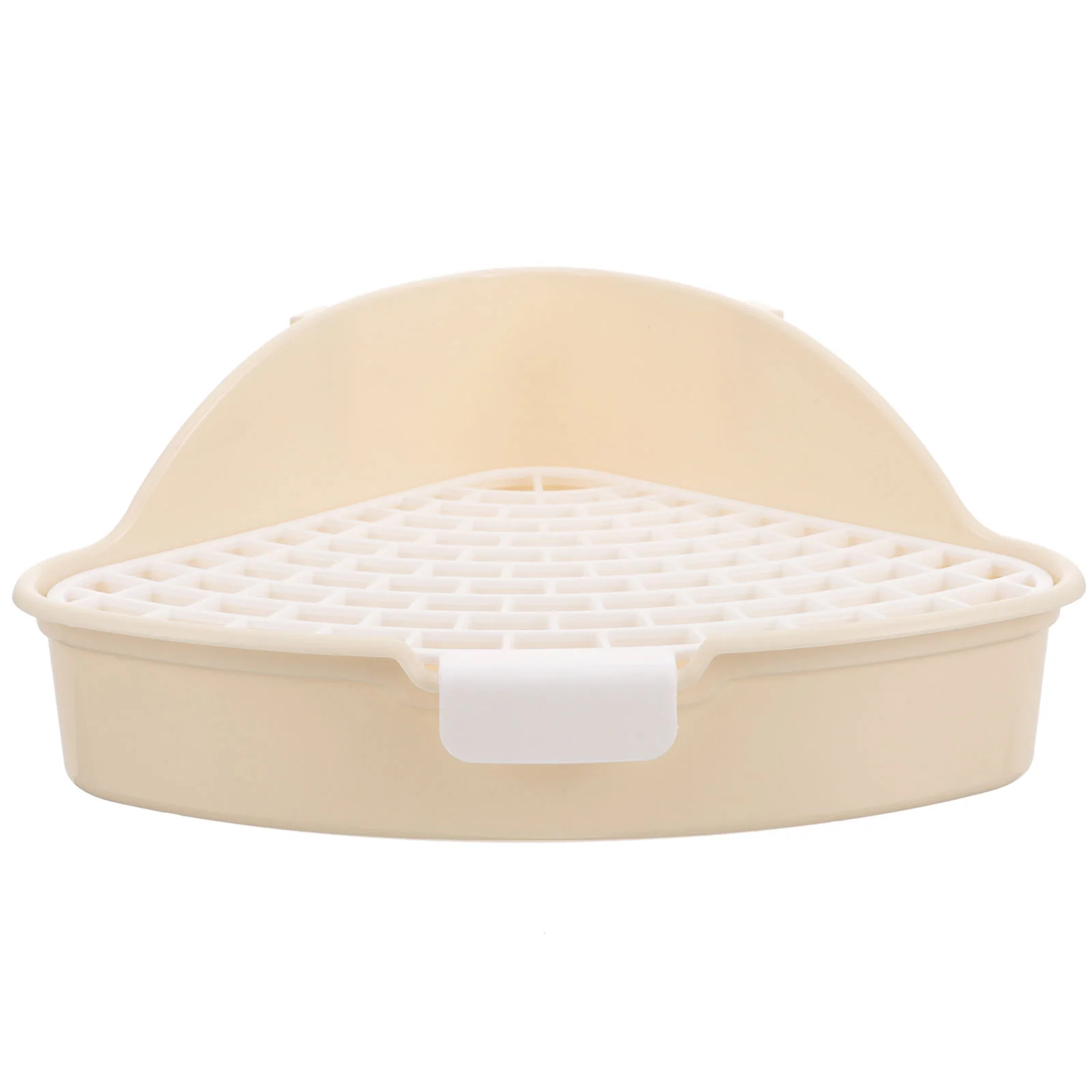 Mini Pet Triangle Potty Indoor Rabbit Cage Corner Litter Pan Plastic Hamster Toilet Bathroom