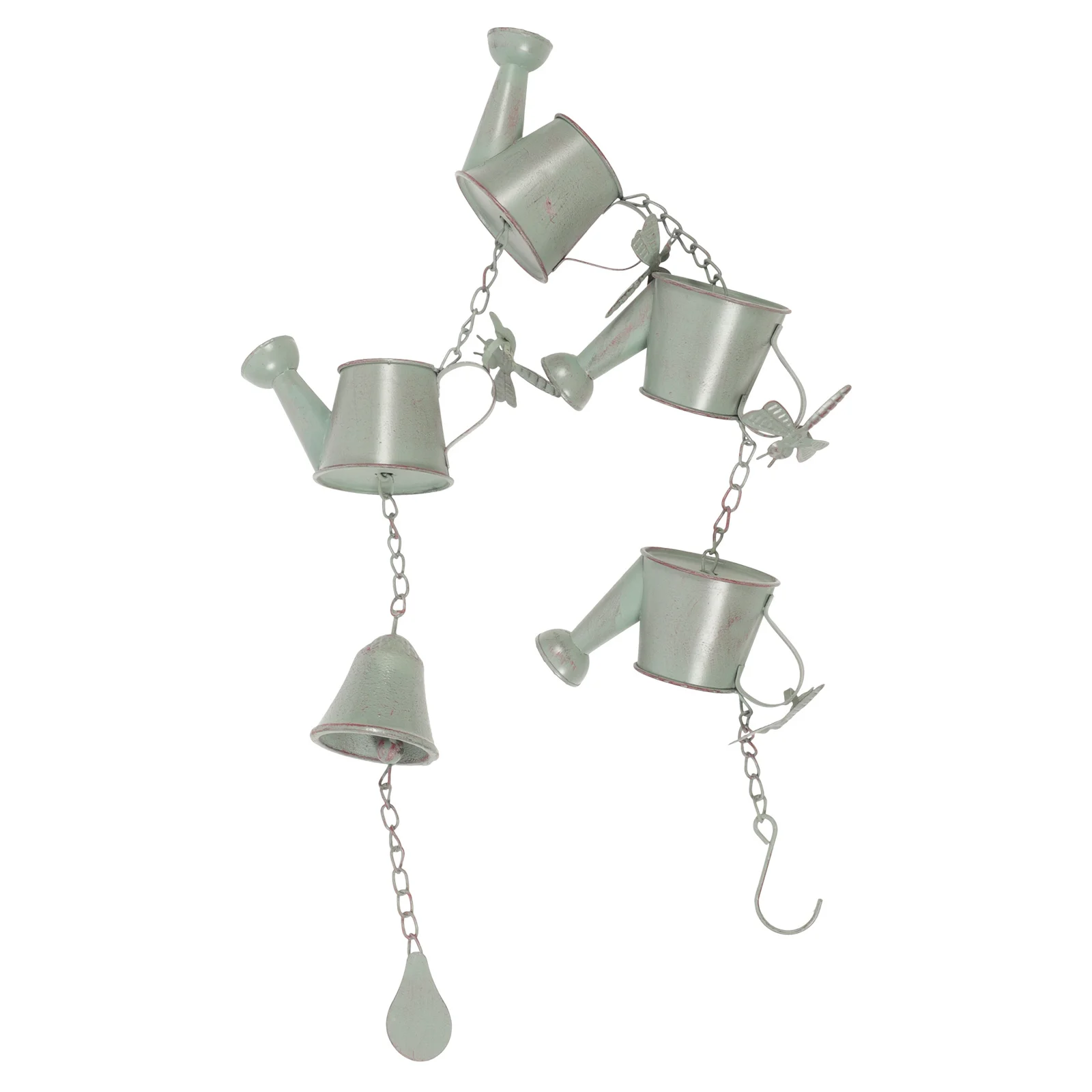 

Metal Rain Chain for Gutter Downspout Heavy Duty Rust Proof Storm Resistant Decorative Outdoor Garden Water Drainage Hanging