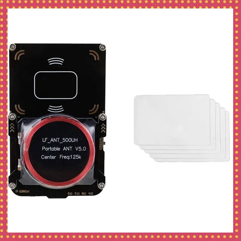 

B74A Proxmark3 RFID Card Reader +5XCUID Card IC/ID Key Writer RFID Duplicator NFC 5.0 Smart Chip Copier Programmer Kit