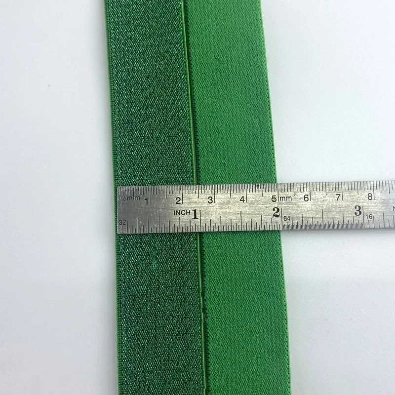 Gold Silver Silk Elastic Bands for Sewing