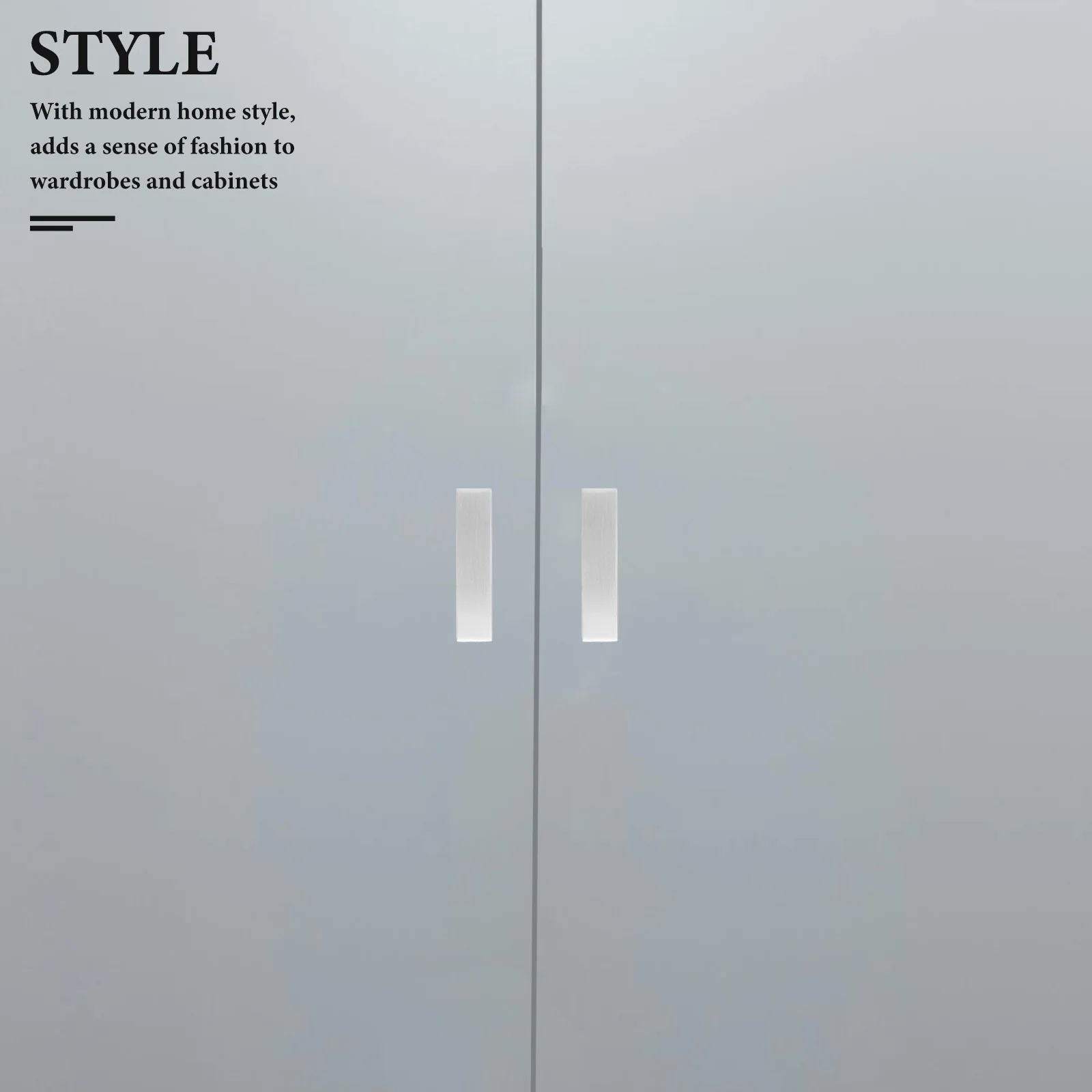 

1 set 1 Set T Shape Cabinet Stainless Steel Modern Drawer For Kitchen Furniture Decorative Metal Pull Small Door Handle Cupboard
