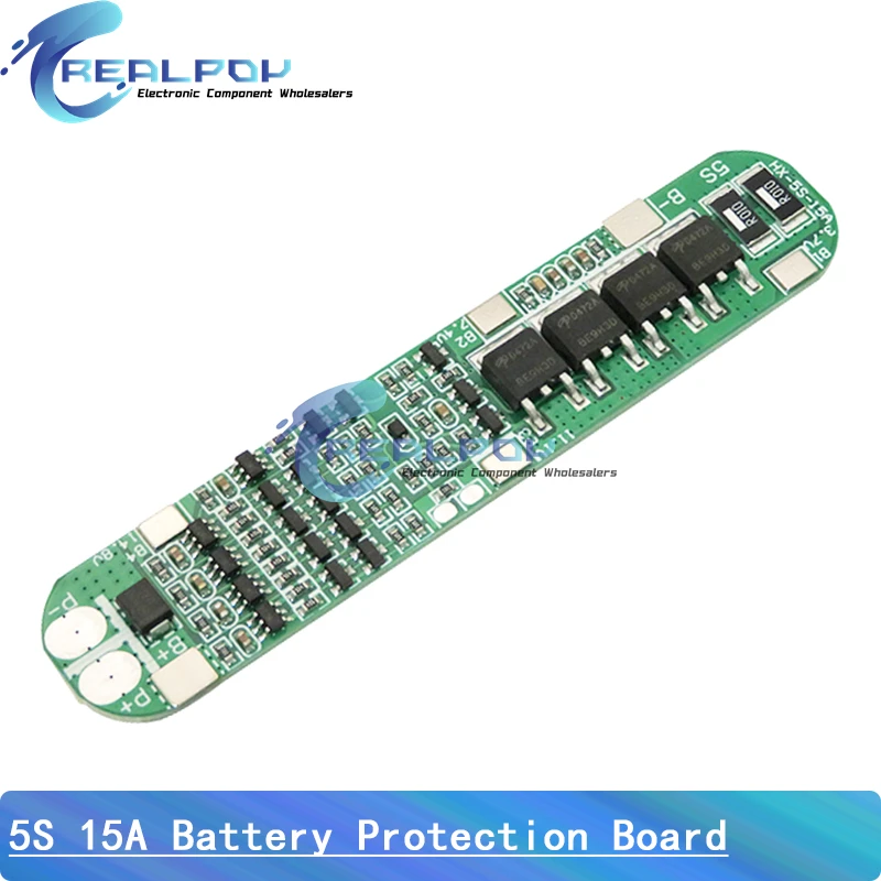 1S 2S 3S 4S 5S 6S 3A 15A 20A 30A Li-ion Lithium Battery 18650 Charger PCB BMS Protection Board For Drill Motor Lipo Cell Module