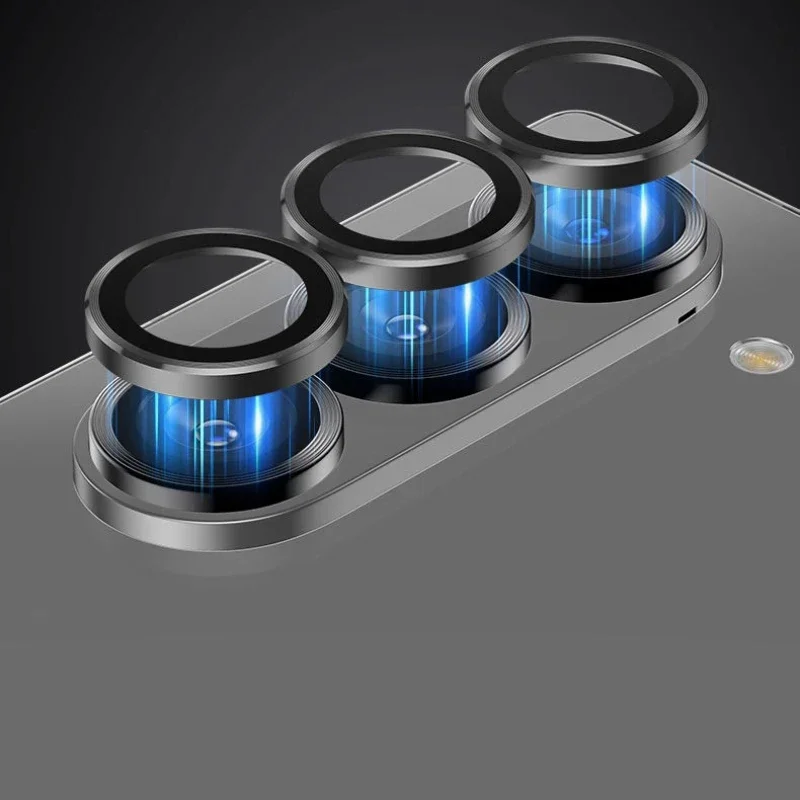 Lens Protective Full Film for Samsung W25 Metal Ring Camera Protectors For Samsung W 25 w25 Lens Glass Caps