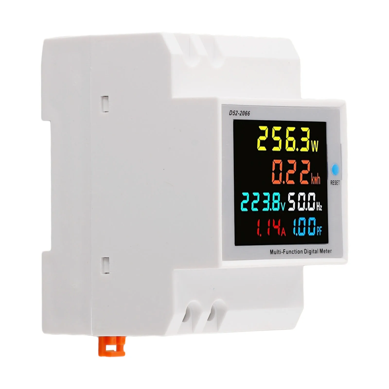 

Easily Mounted Digital Energy Meter on DIN Rail; Provides Comprehensive Measurements Across Multiple Parameters