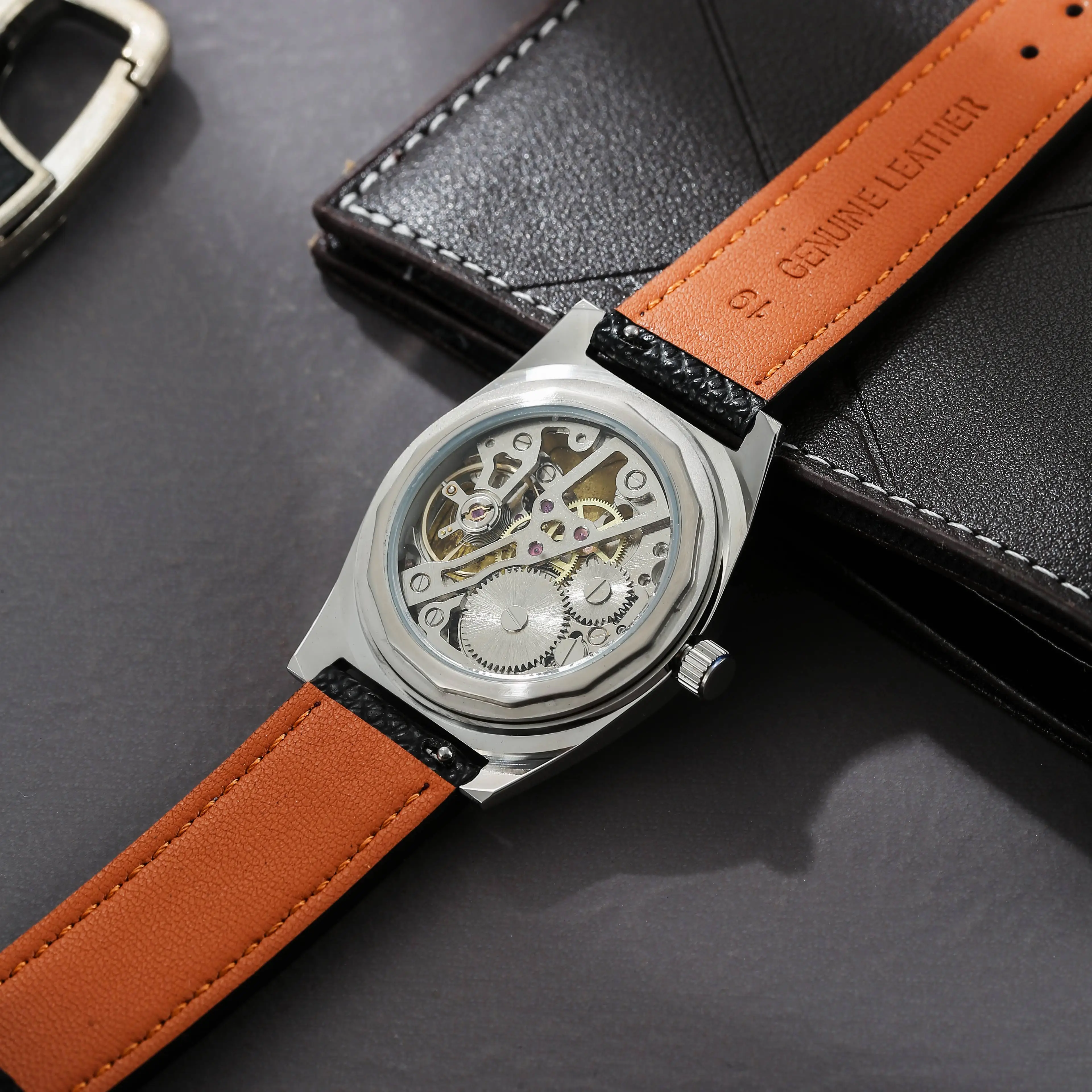36mm Men Manual Wind Mechanica - Field Watch Military recension och pris