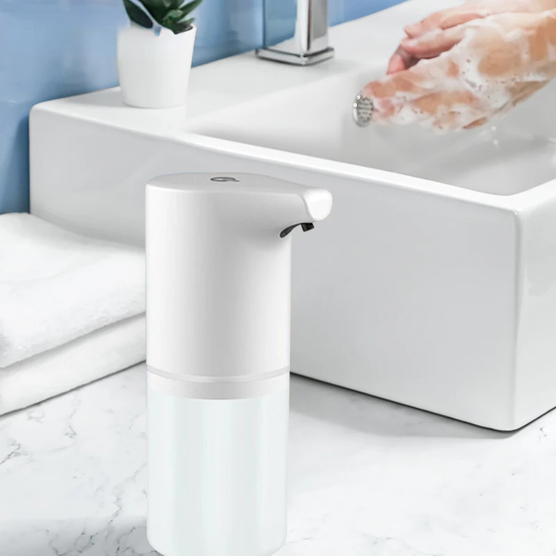 

Touchless Automatic Soap Dispenser USB Charging Smart Foam Machine Home Infrared Sensor Foam Soap Dispenser Hand Sanitizer 350ML