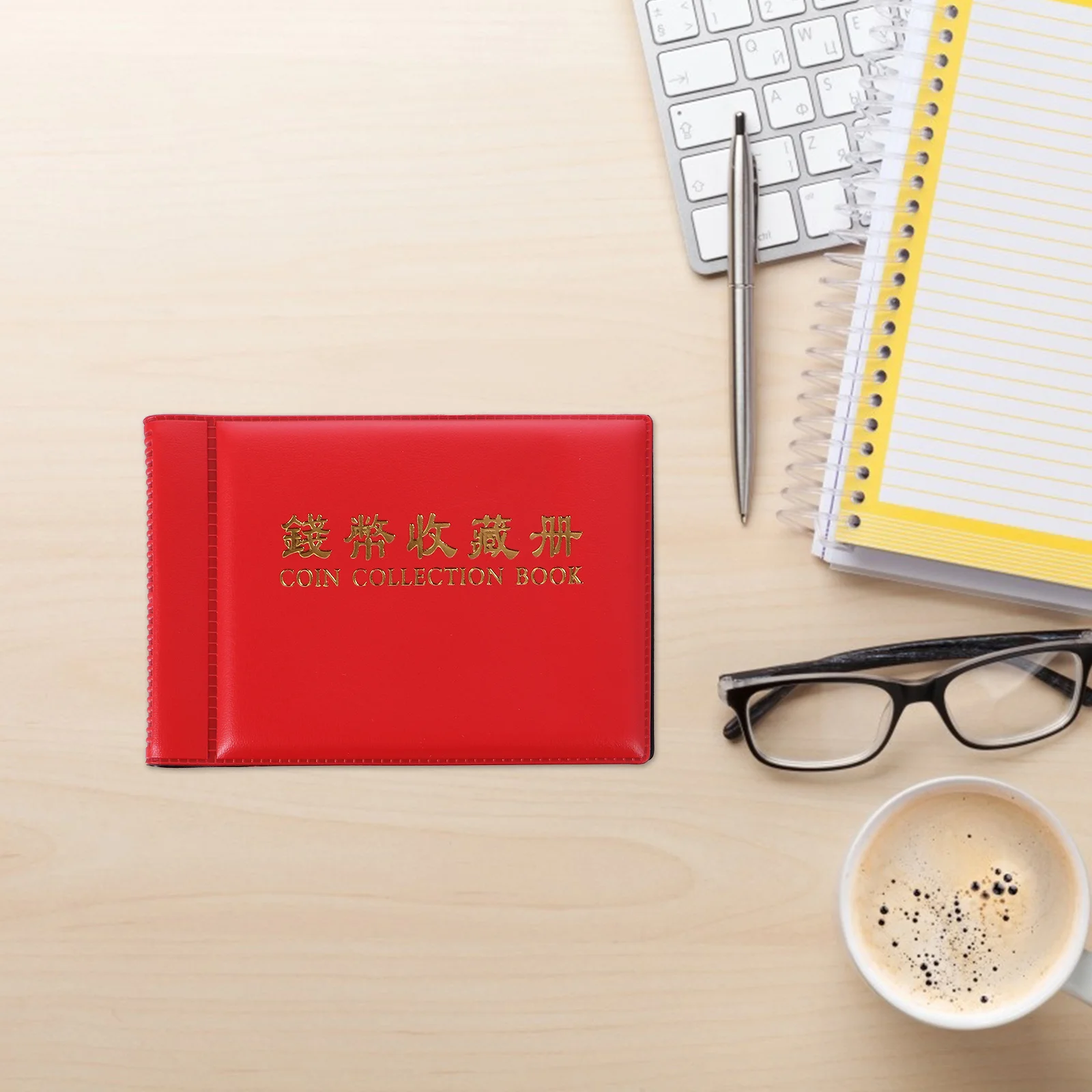 2 قطعة حامل محمول صغير الحجم جمع العملات المعدنية المنظم عملة جمع كتاب تخزين الألبوم للعملات المعدنية الرموز الميداليات