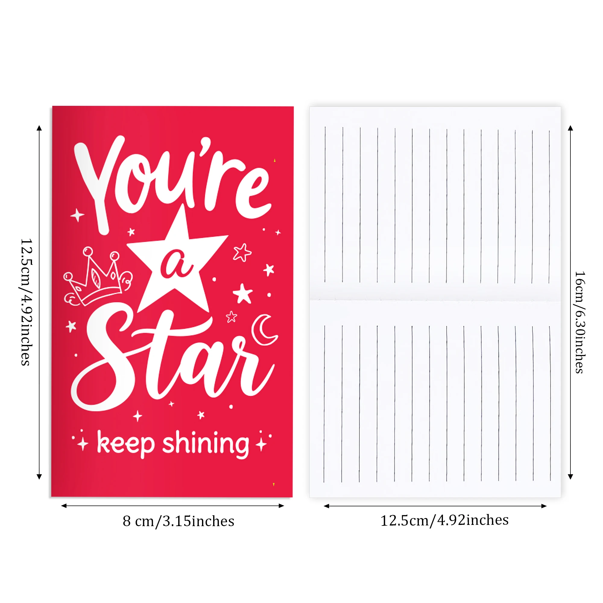 12/24/36pcs You're Star Mini P - Meal Prep Notebook 评论和价格