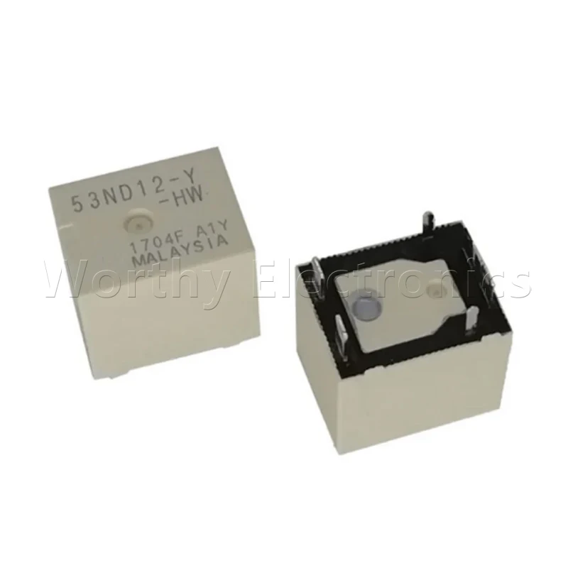 

Free shipping 10pcs/lot relay 12VDC 6PIN 53ND12-Y-HW