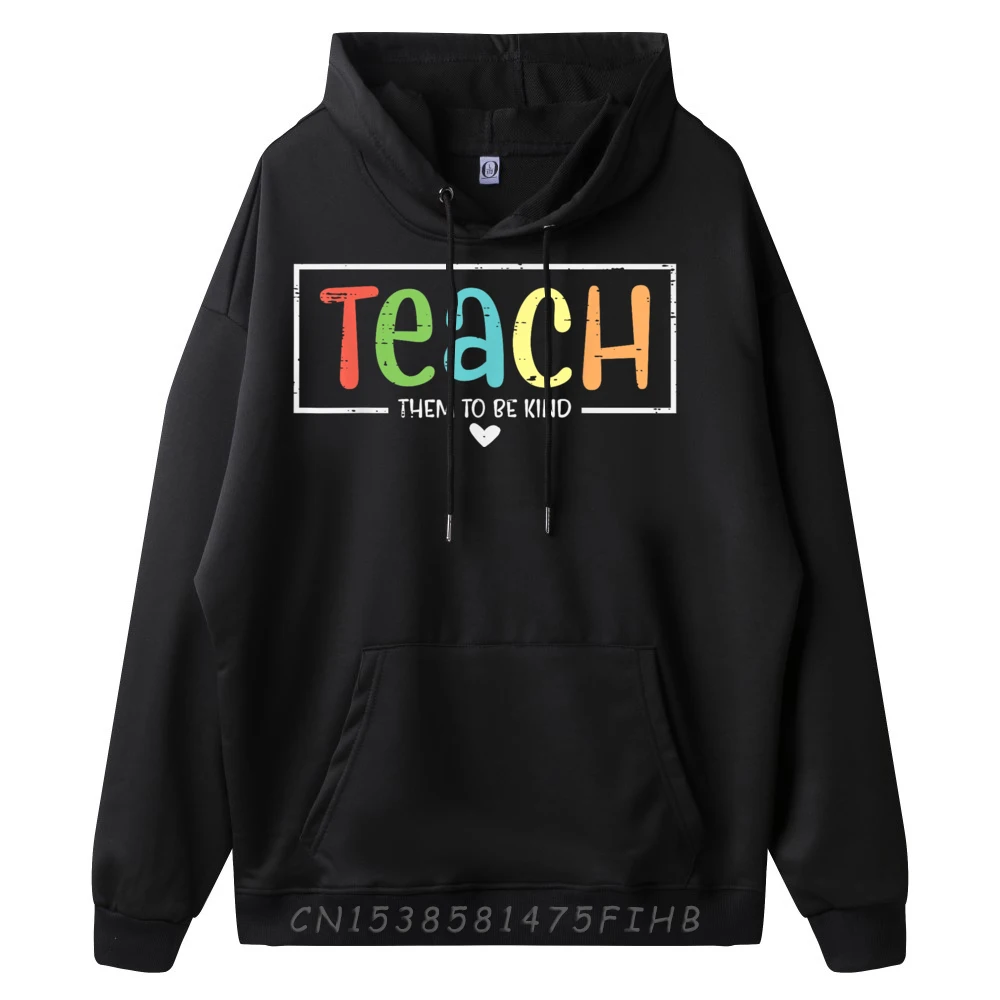 Teacher Teach Them To Be Loose Mens Sweatshrt Round Neck Long Sleeve Hoodies Funny Hoodies