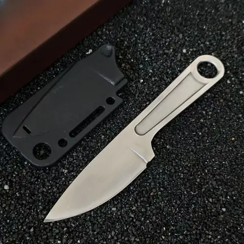 고경도 1119 고정 블레이드 직도 나이프 야생 생존 전술 도구 휴대용 야외 칼집 정글 유틸리티 나이프