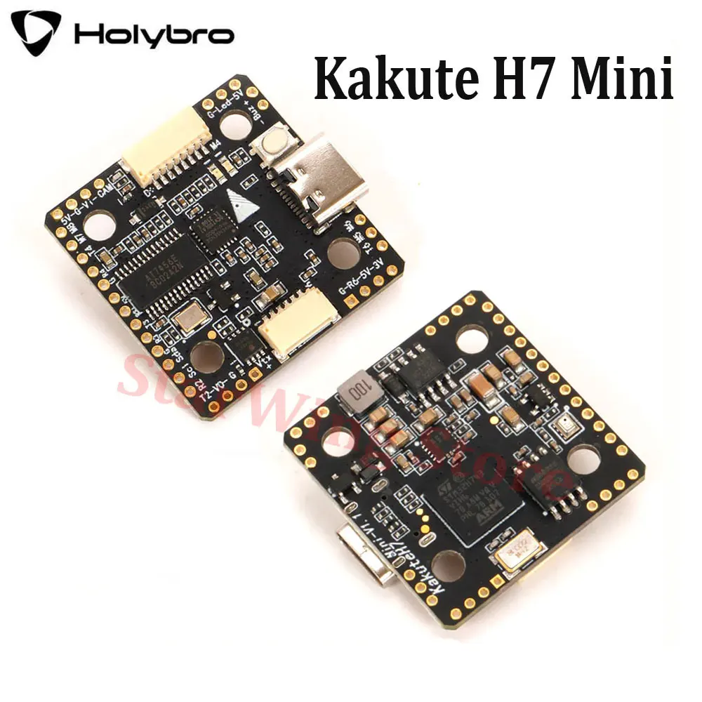 

HolyBro Kakute H7 Mini BMI270 H743 Flight Controller Baro OSD 1GB Onboard Flash 20X20mm 2-6S for RC FPV Drone