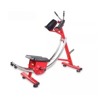 Abdominal Training Equipment Thin Waist Machine Foldable Sit Up Bench Body Workout Machine Weight Ab Fitness Trainer Bench