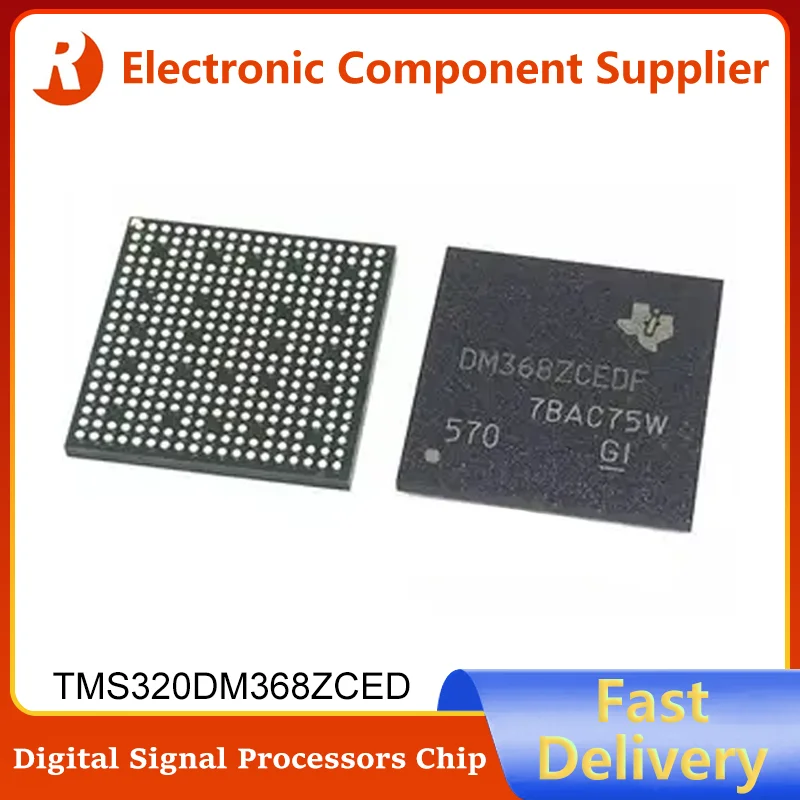 TMS320DM368 TMS320DM368ZCED NFBGA-338 TMS320 100% Brand New Original Digital Signal Processors and Controllers Chip IC in Stock