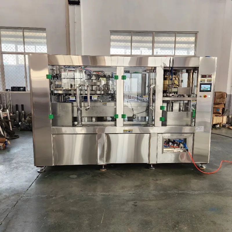 Aluminum Can 2 in 1 Carbonated Soda Beverage Filling Sealing Machine Automatic Custom