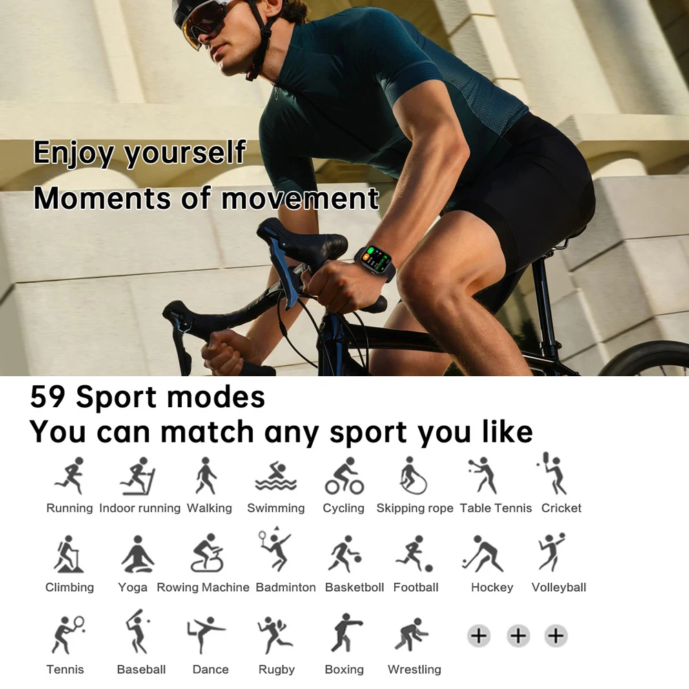 KAIMORUI jam tangan pintar pria dan wanita, arloji cerdas dengan panggilan telepon Bluetooth, monitor tekanan darah, detak jantung koneksi BT