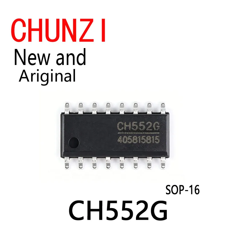 10Pcs New and Original IC 552G CH552 SOP-16 CH552G