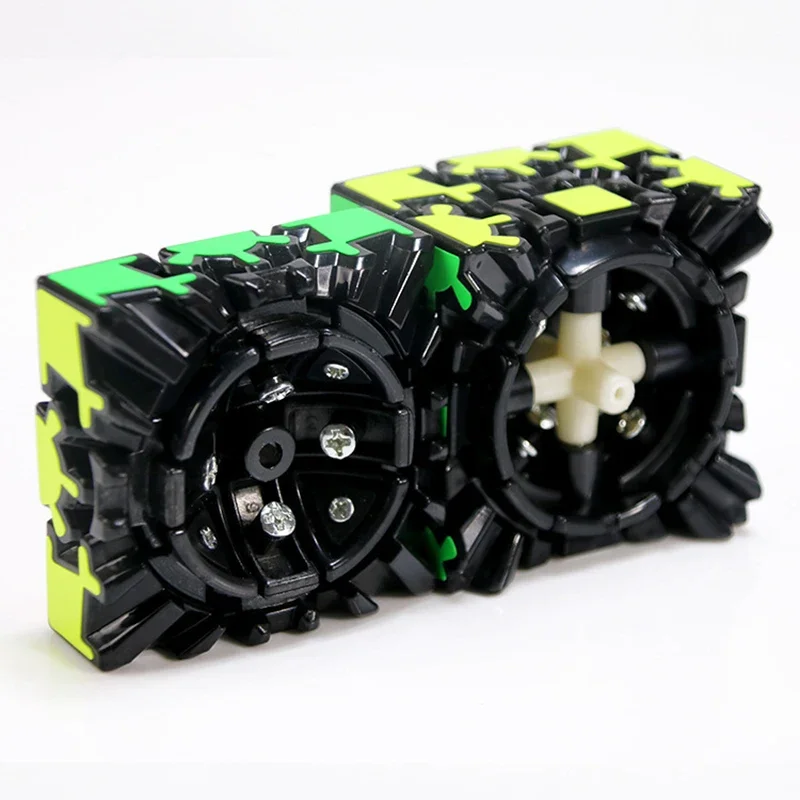 Yu mo mais novo engrenagem 3x3x3 cubo mágico mofangge velocidade engrenagem piramindo cilindro esfera profissional cubo mágico engrenagem puzzle série brinquedos