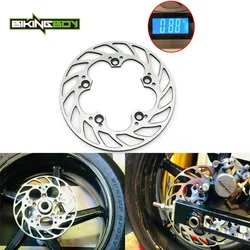 Rear Brake Disc Disk Rotor For YZF R1 04-25 22 21 20 19 18 17 16 15 14 13 12 11 10 09 R6 2003-2025 24 23 R6S 03 04 05 06 07 08
