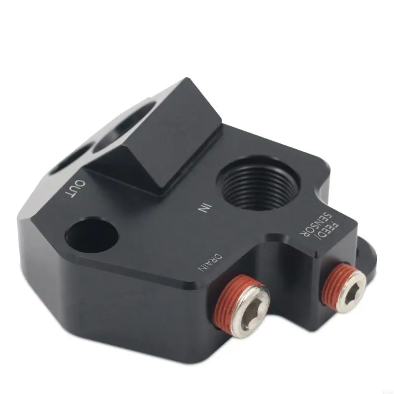 M76E-Fernfilter-Replacement-Adaptersockel mit Ablassanschlüssen für Ölleitungsarbeiten – Detail 3