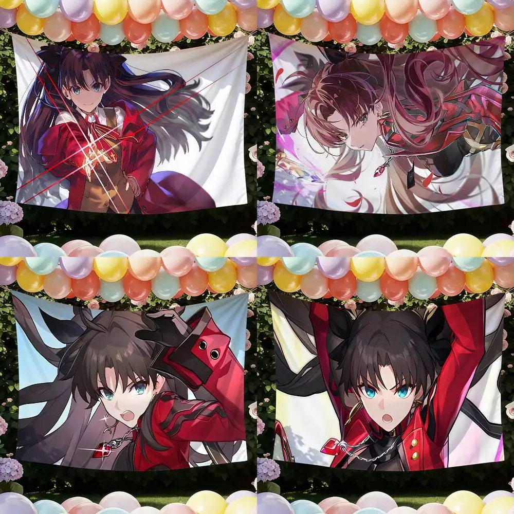 New Honkai Star Rail R-Rin T-Tohsaka Flags Wall Hanging Tapestry Outdoor Garage Room Decorative flag Background Blanket