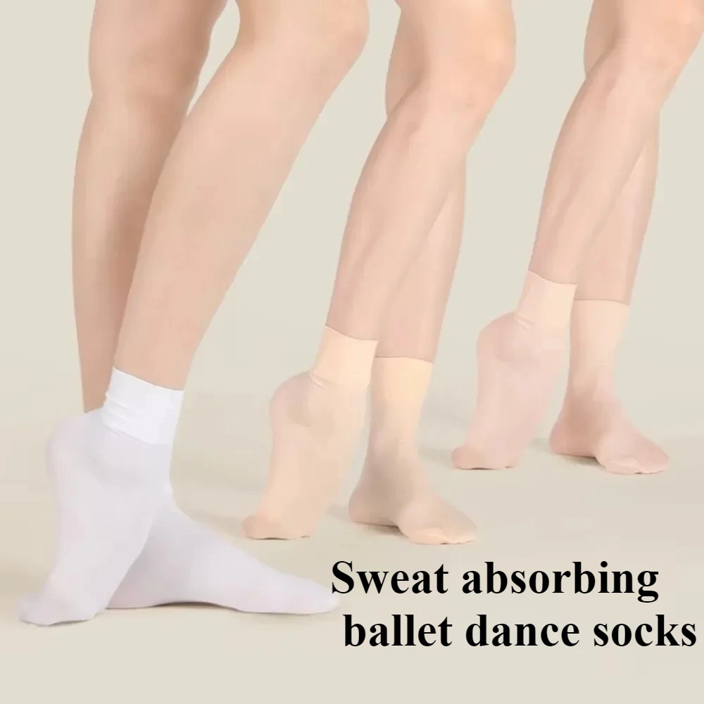 Sweating Ballet Dance Socks Professional Ballet Socks Modern Dance Pilates Yoga Socks Long Socks Breathable Dance