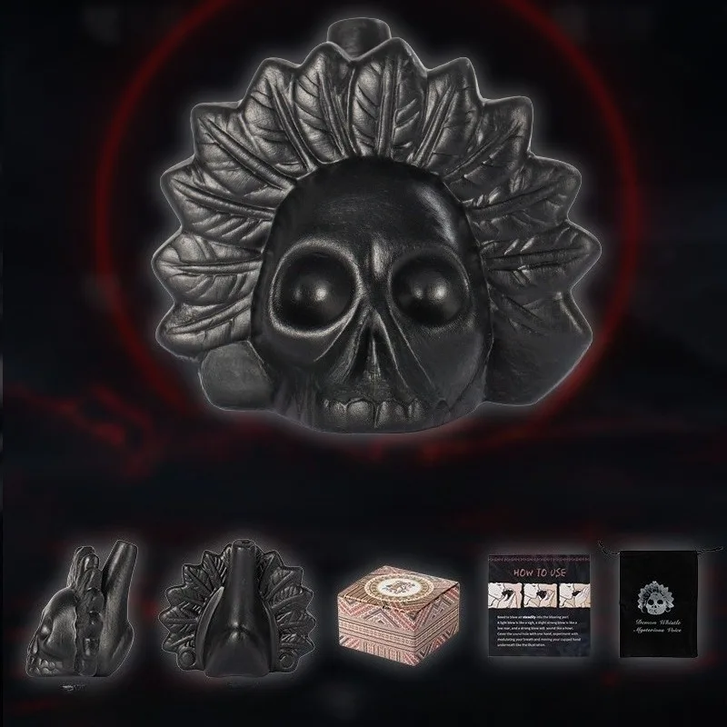 

Культурный символ майя, индийский боевой свисток, ацтекский свисток, игрушка для снятия стресса, реквизит для дома с привидениями, ацтекский свисток смерти, громкий