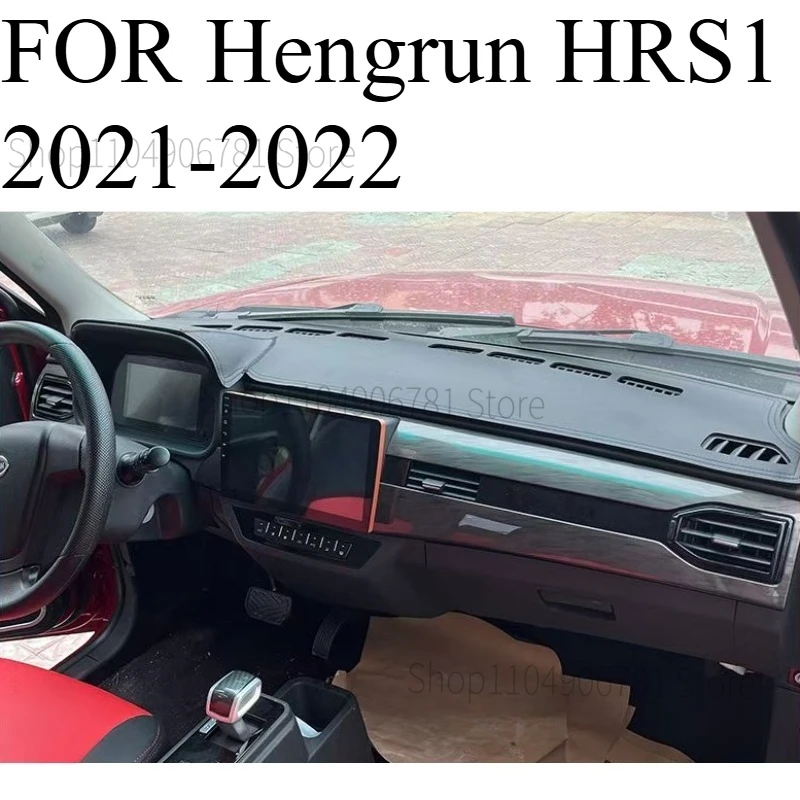 FOR Hengrun HRS1‌ 2021-2022 Car Dash Mat Dashmat Dashboard Mat Cover Sun Shade Dash Board Cover Carpet  Accessories