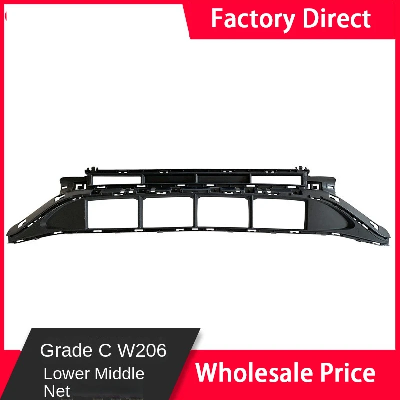 

For Mercedes Benz C-Class W206 Front Bumper Ventilation Grille Decorative Strip C200 Intake Grille C300 Front Bumper Radiator