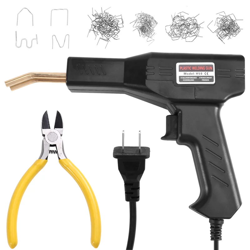 【Apressado】Máquina de solda de grampeador quente para pára-choques de carro de reparo de plástico