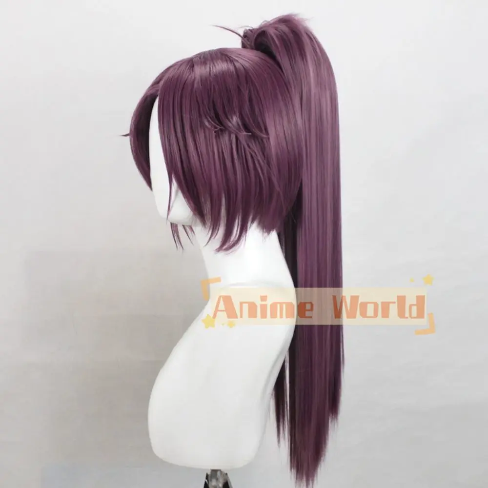 Yoruichi Shihouin Purple Cosplay Wig