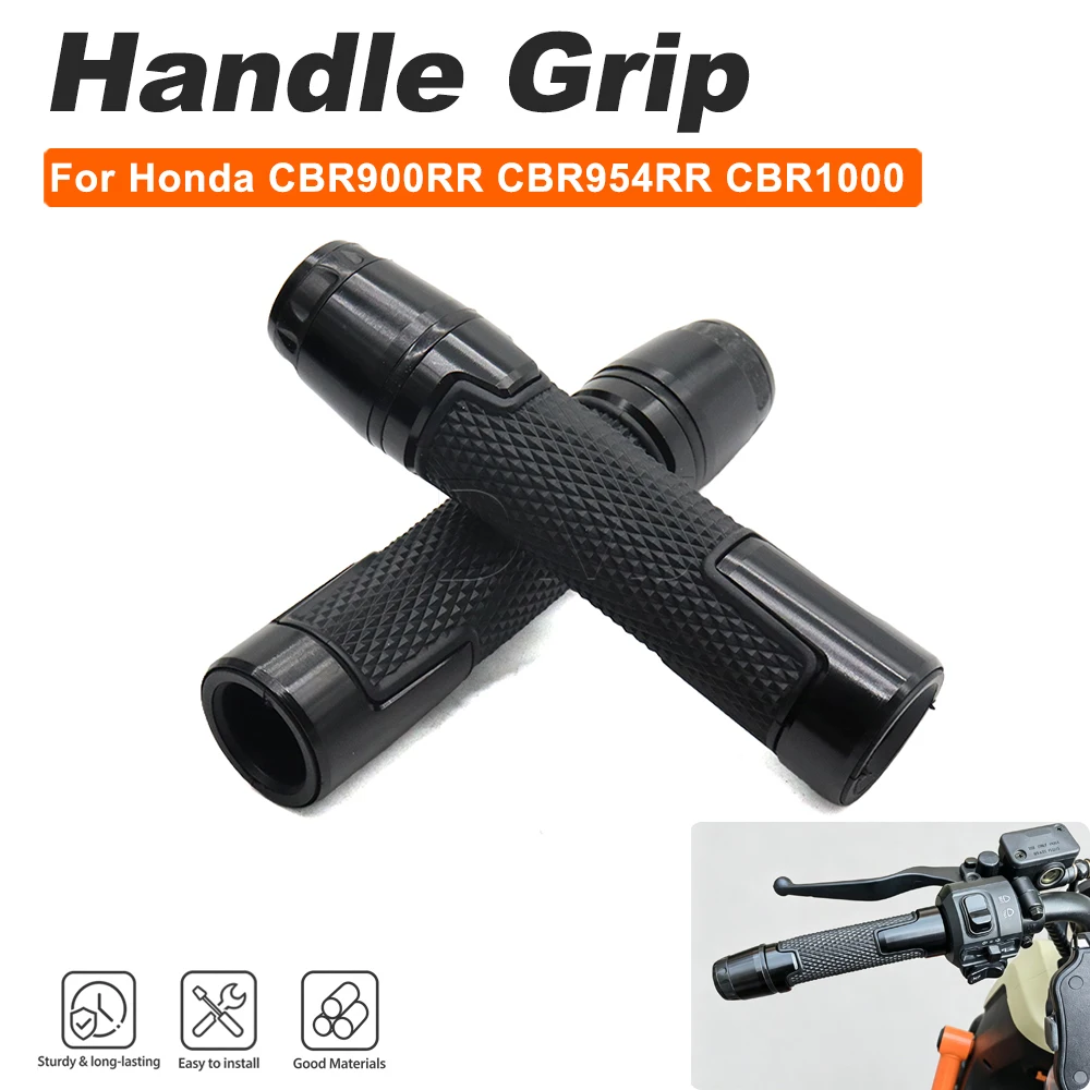 Motorcycle Handle Grip Ends Hand Grips End For Honda CBR900RR CBR954RR CBR1000 CBR650R CBR600RR CBR600F CBR929RR All Years