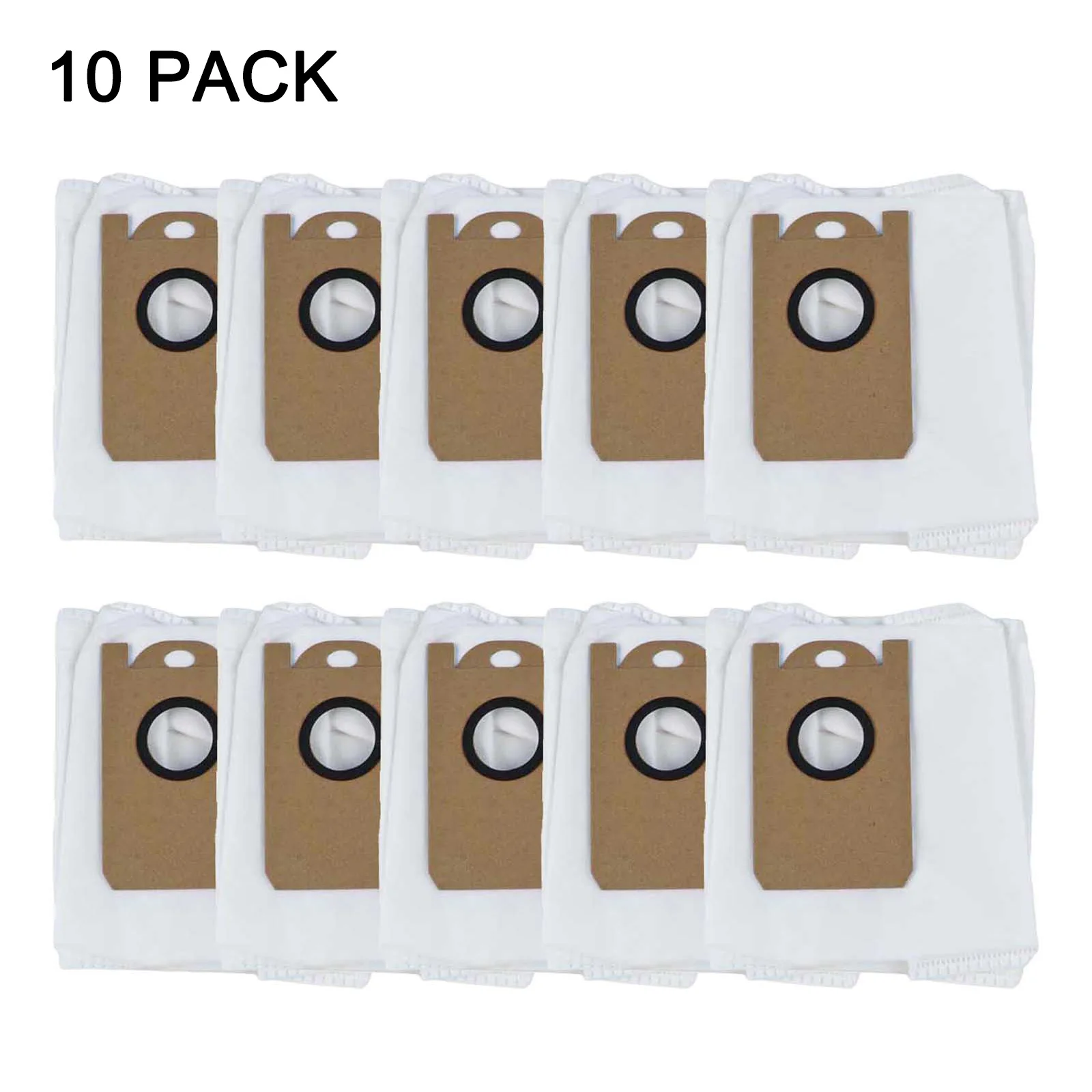 Efficient Replacement Dust Bags for Airzeen Q10 for Pro Robot Vacuum Cleaner 2 5L Capacity 4/10 Pack for Easy Maintenance