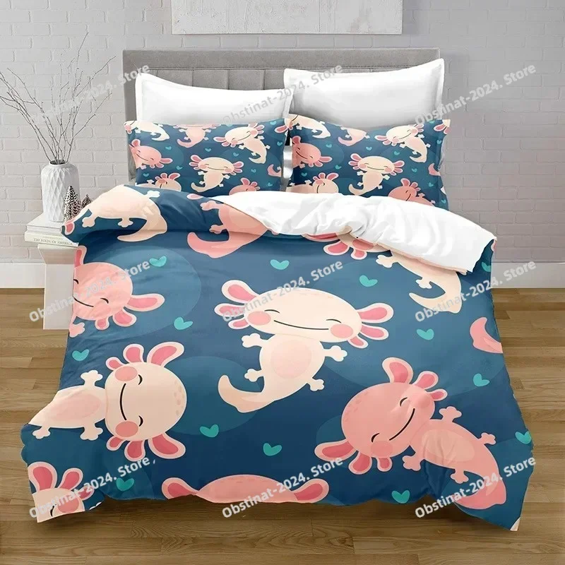 

Cartoon Ocean Fish Duvet Cover Marine Theme Bedding Set Twin For Boys Girl Decor Microfiber Sea Underwater World Comforter Cover