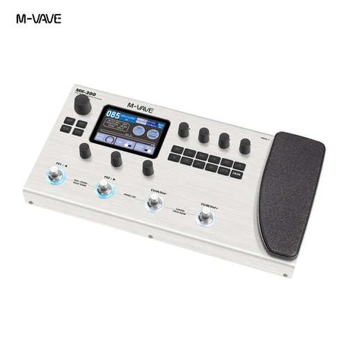 Imagen 2 del producto Pedal efector de bajo multifunción M-VAVE MK-300 |   Looper 300+128 Tambor MIDI DAW |   ANN Modelado Neural 120AMP/360FX